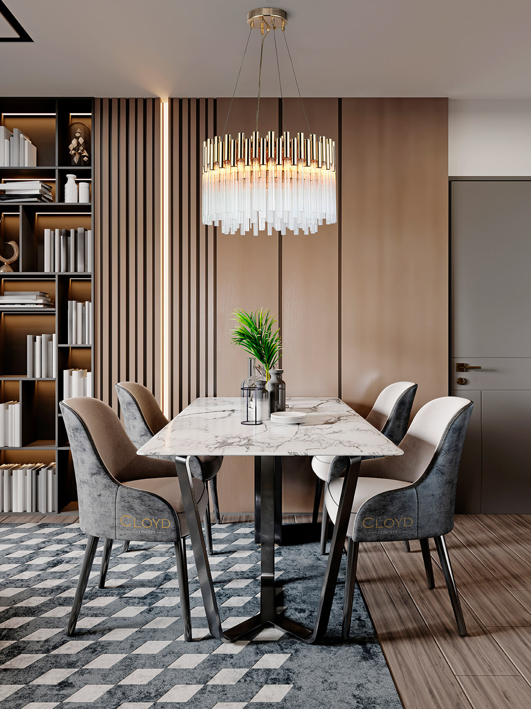 Люстра подвесная Cloyd Massolit 11513