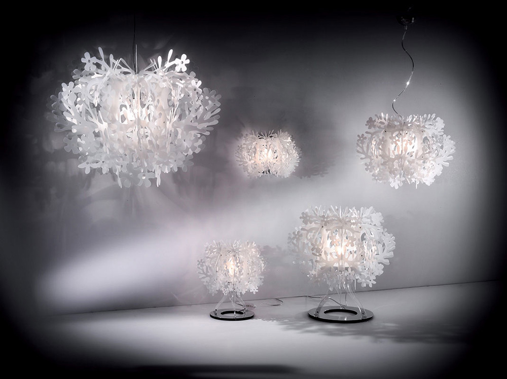 Люстра Slamp Fiorella White