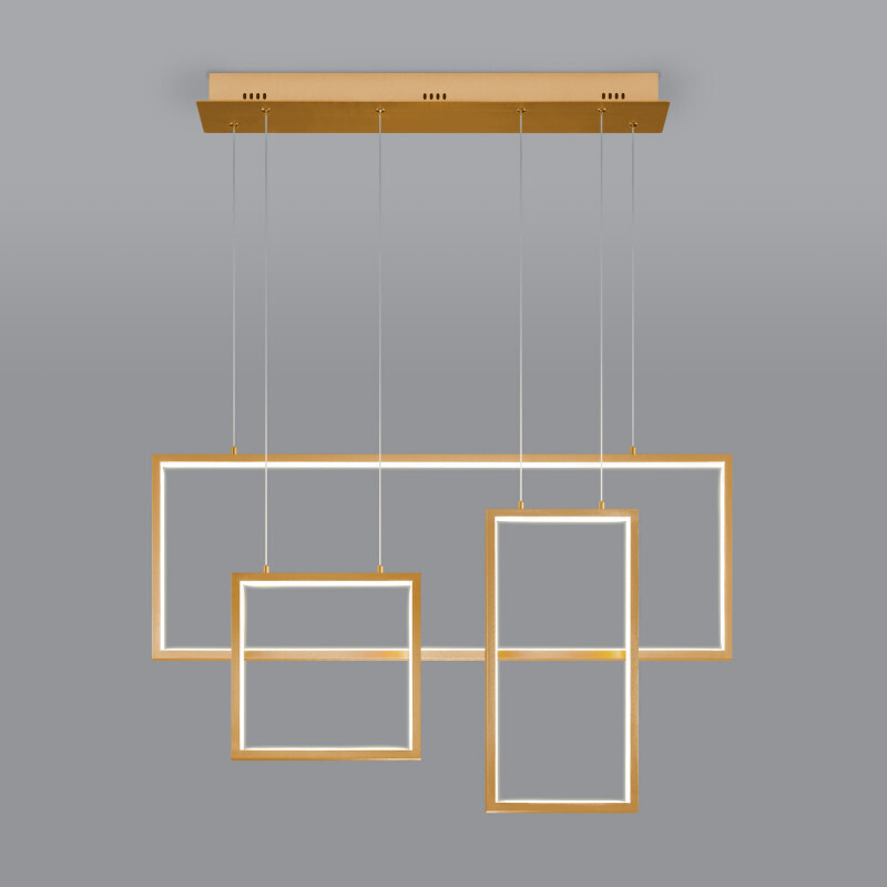 Подвесная люстра Eurosvet 90178/3 золото