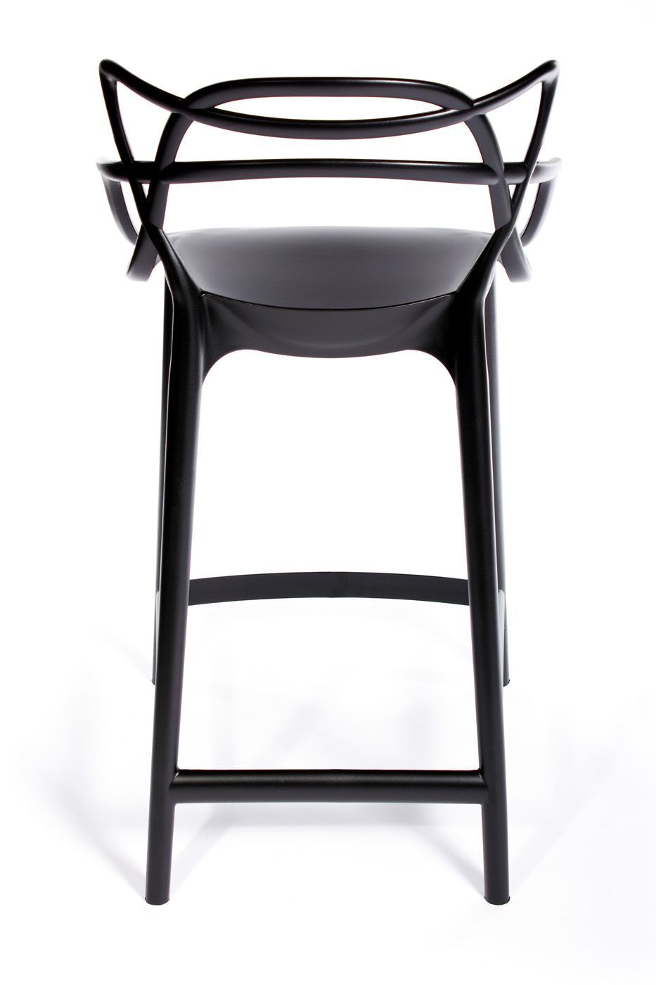 Стул полубарный Masters чёрный Bradex Home FR 0132