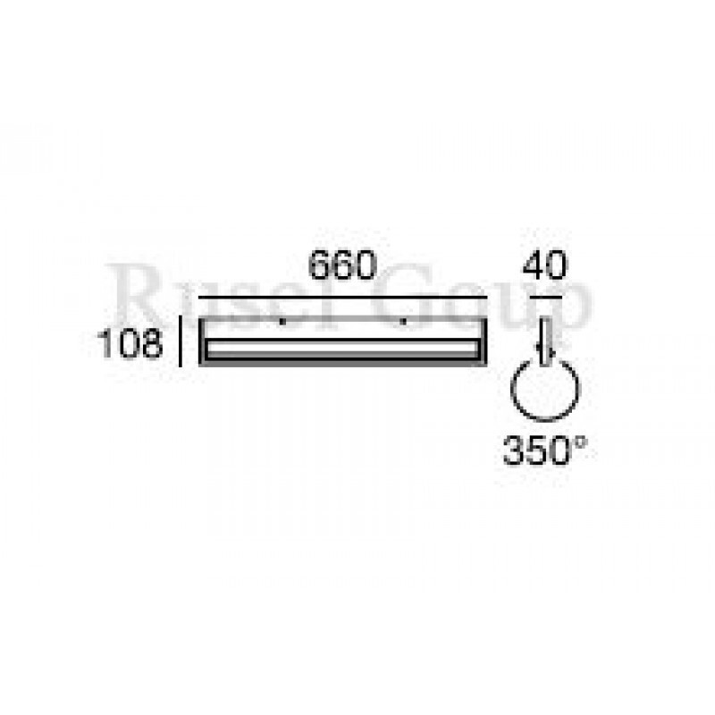 Настенный светильник Linea Light Tablet 7604