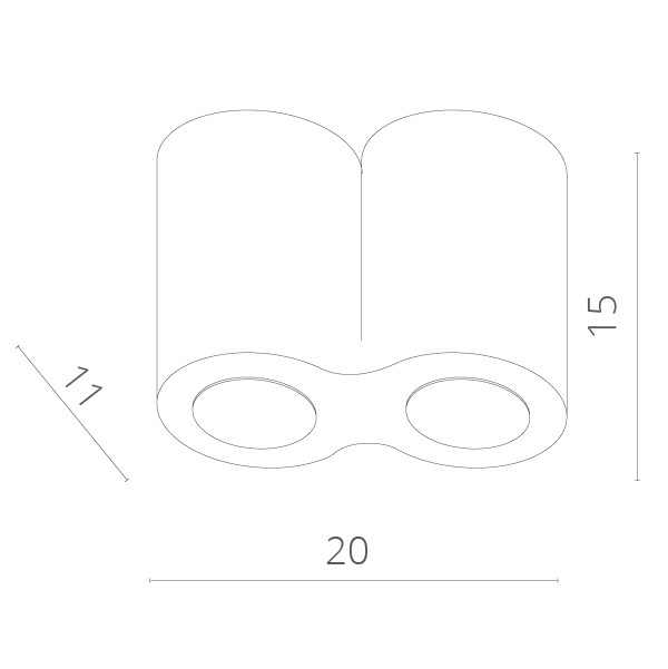 Накладной светильник Arte Lamp A5633PL-2WH