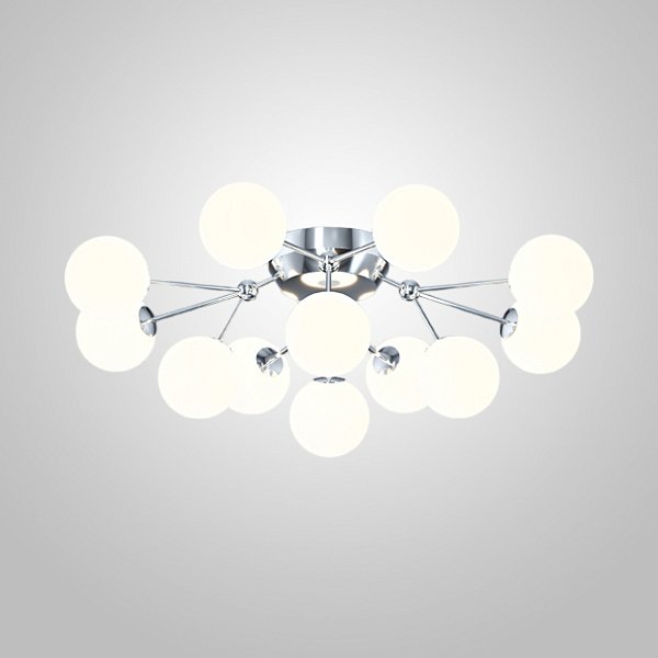 Потолочная люстра MARTIAL L12 Chrome by ImperiumLoft