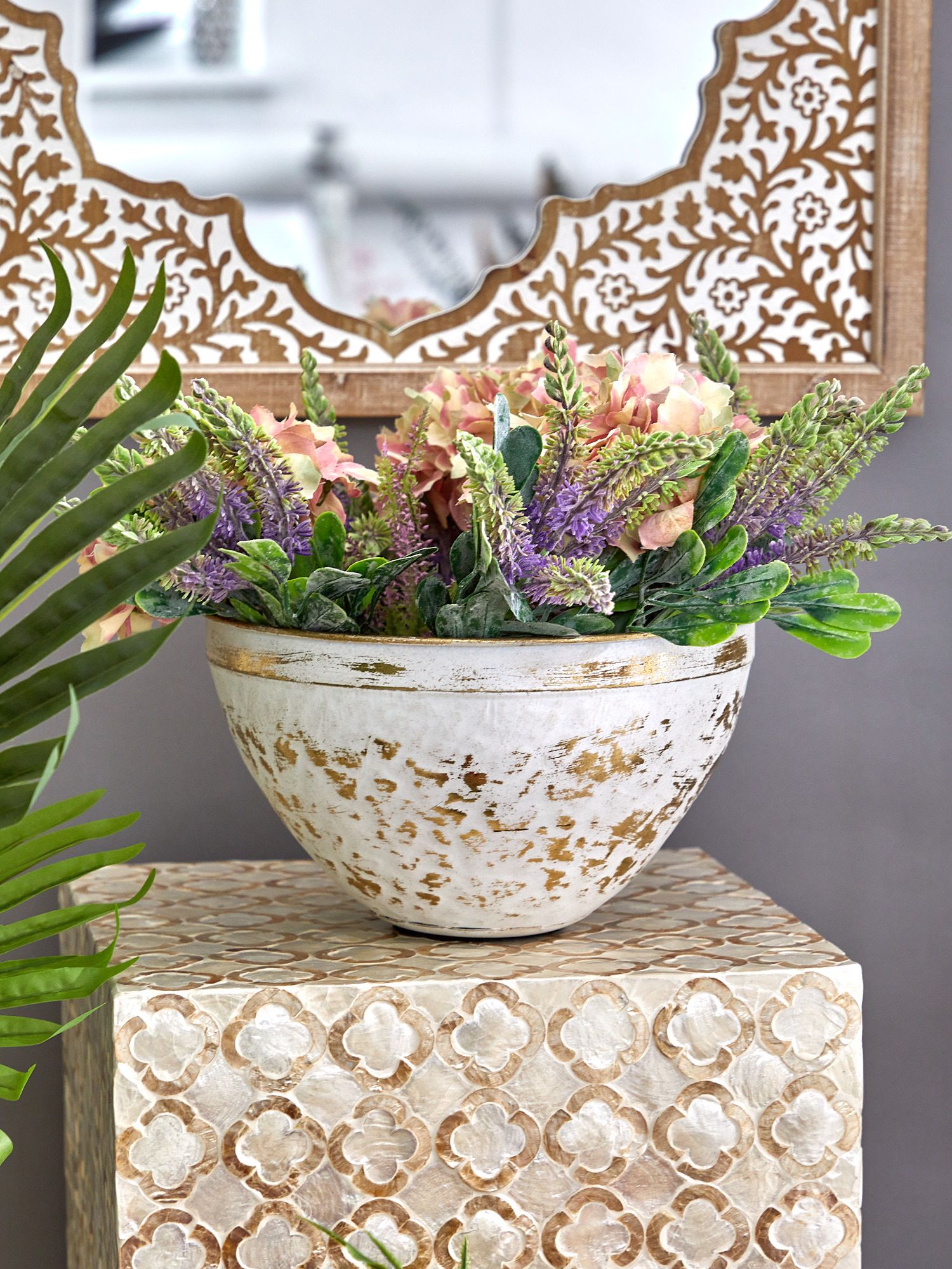 Чаша декоративная Glasar 57-384/2