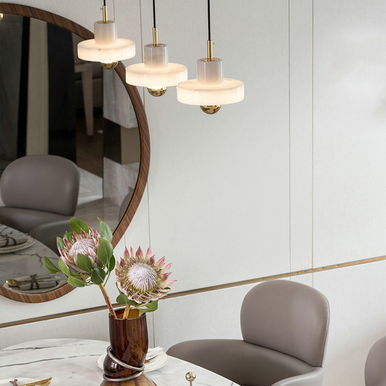 Подвесной Светильник Stone Pendant Green By Imperiumloft By Imperiumloft