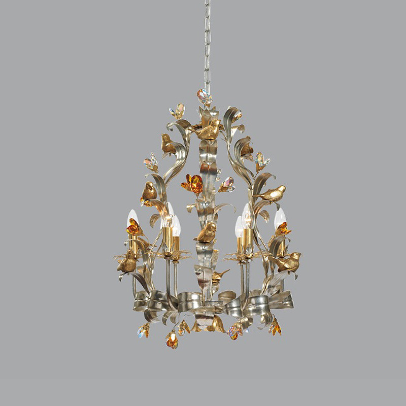 Люстра Lucienne Monique W 98 gold silver