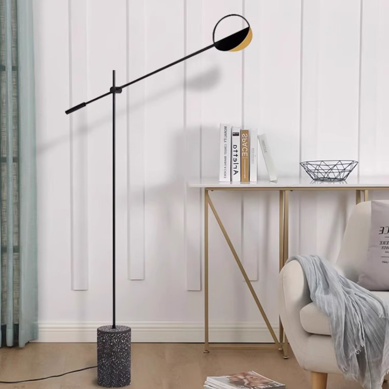 Торшер BERGHILD BLACK by ImperiumLoft