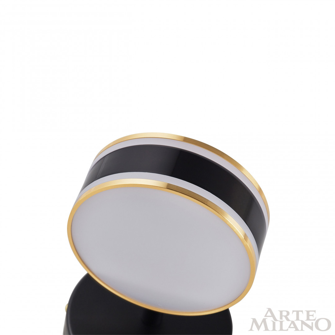 Бра светодиодные 277599/1B BK/GD Arte Milano