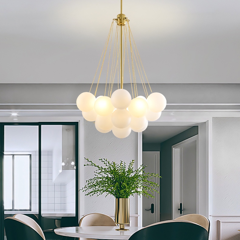 Люстра Подвесная Agda 20 Золото By Imperiumloft