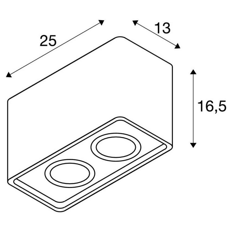 Светильник потолочный SLV 148052