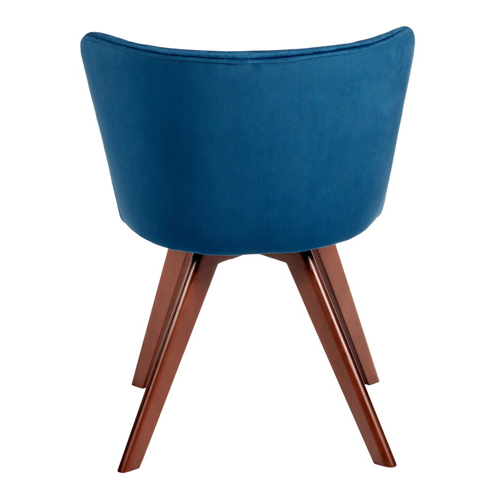 Стул Bella синий, темный орех Bradex Home RF 0072