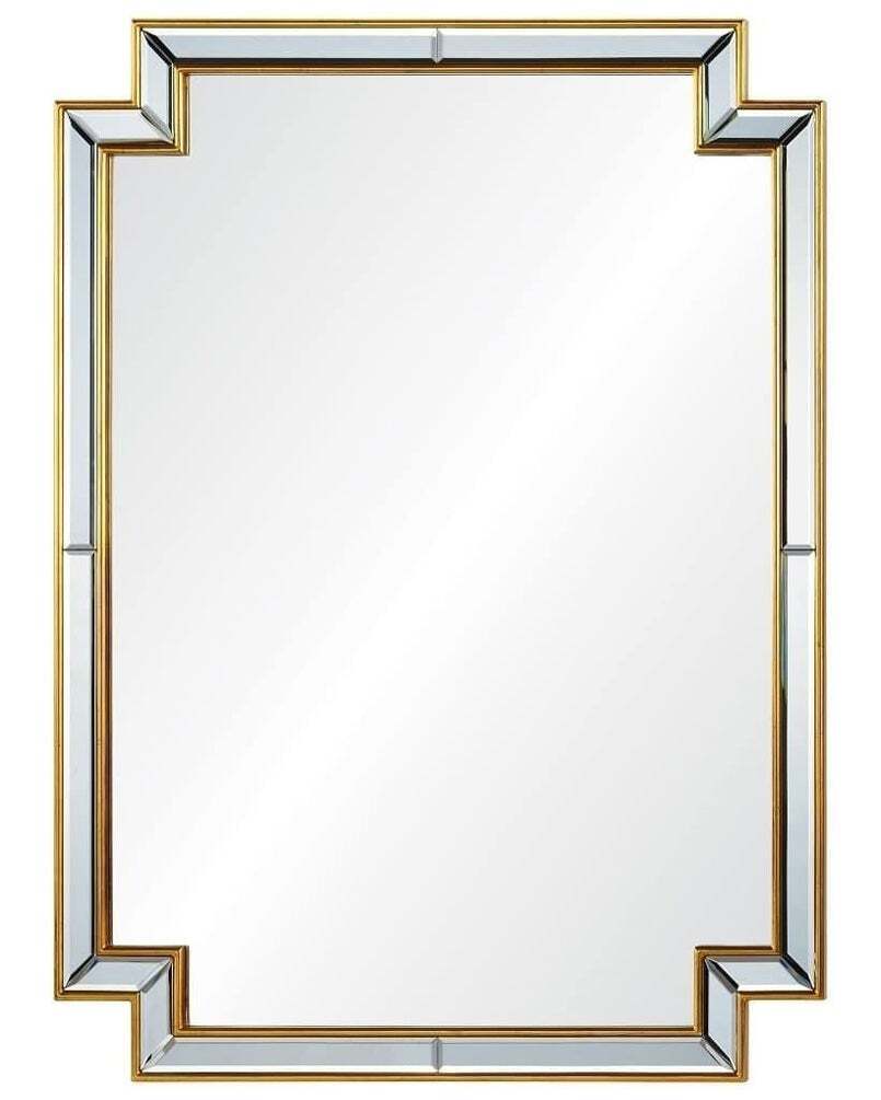 Зеркало в золотой раме Холтон Louvre Home LHVM073G