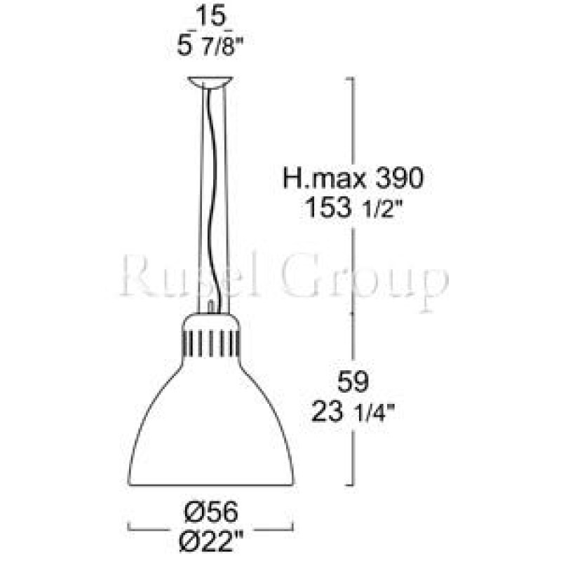 Подвесной светильник Leucos THE GREAT JJ SOSPENSIONE (ITRE)