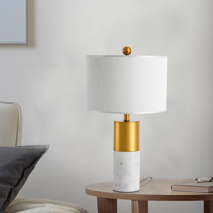 Настольная лампа IMPERIUM Marble White by ImperiumLoft