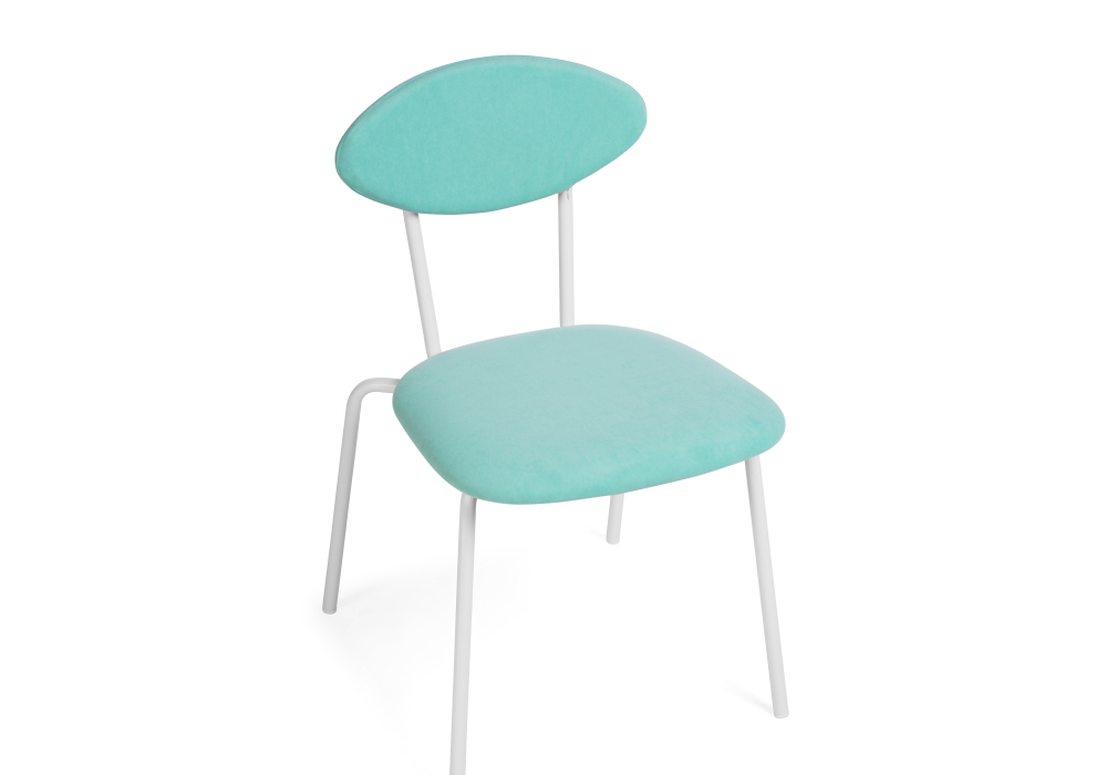 Стул Woodville Мареон катания лагун / белый матовый 510616