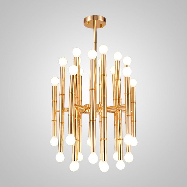 Подвесная рядная люстра CONSTA L30 Gold by ImperiumLoft