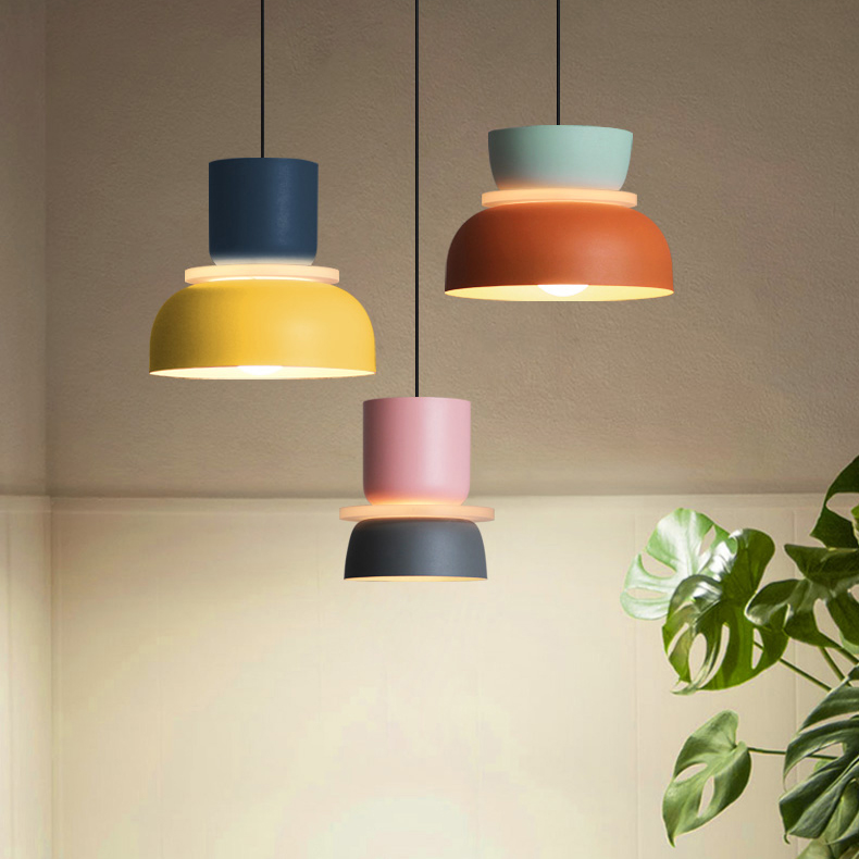 Подвесной светильник ILO D18,5 Mint/Pink by ImperiumLoft