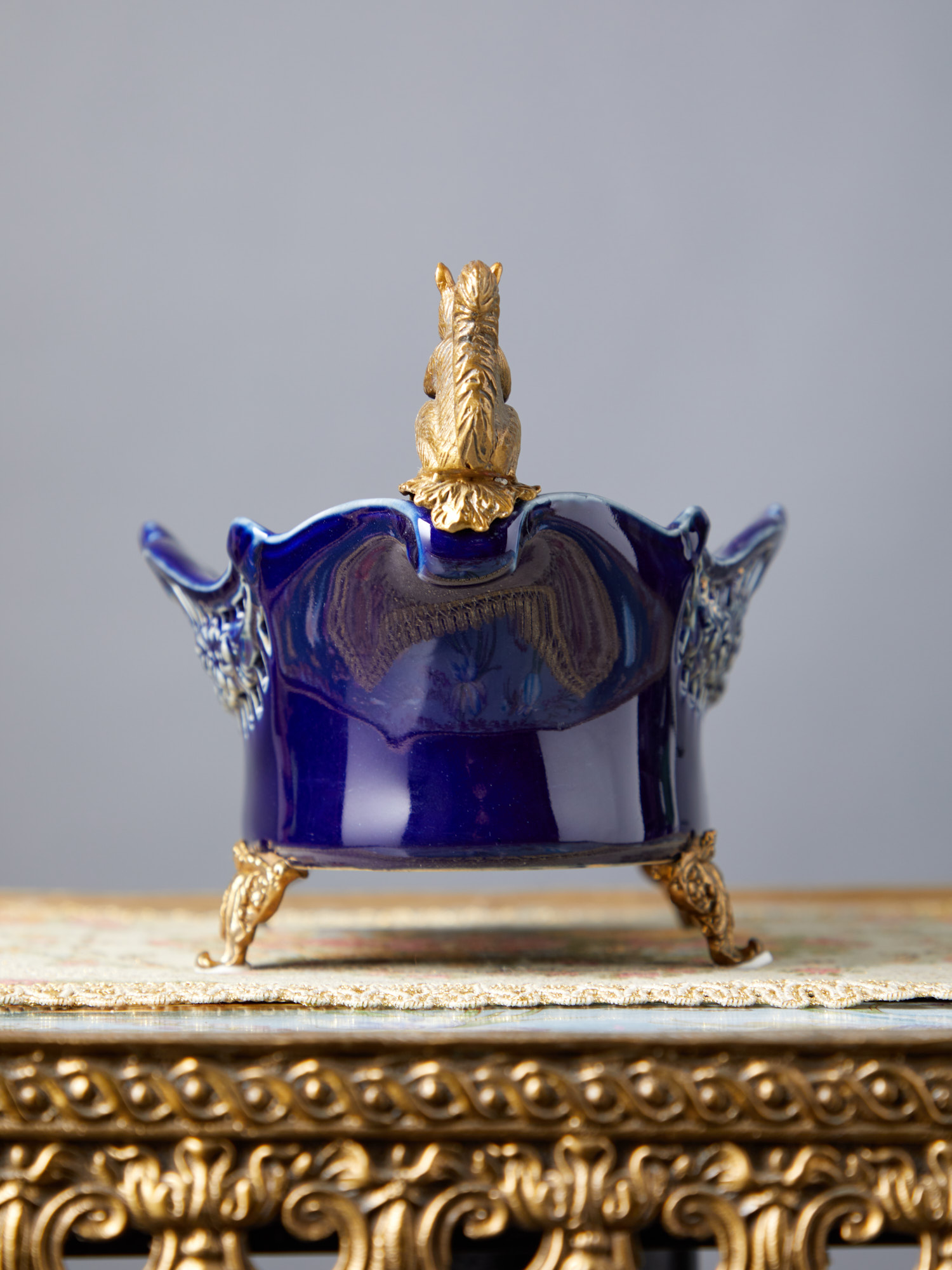 Чаша с белочками Glasar D532/U16