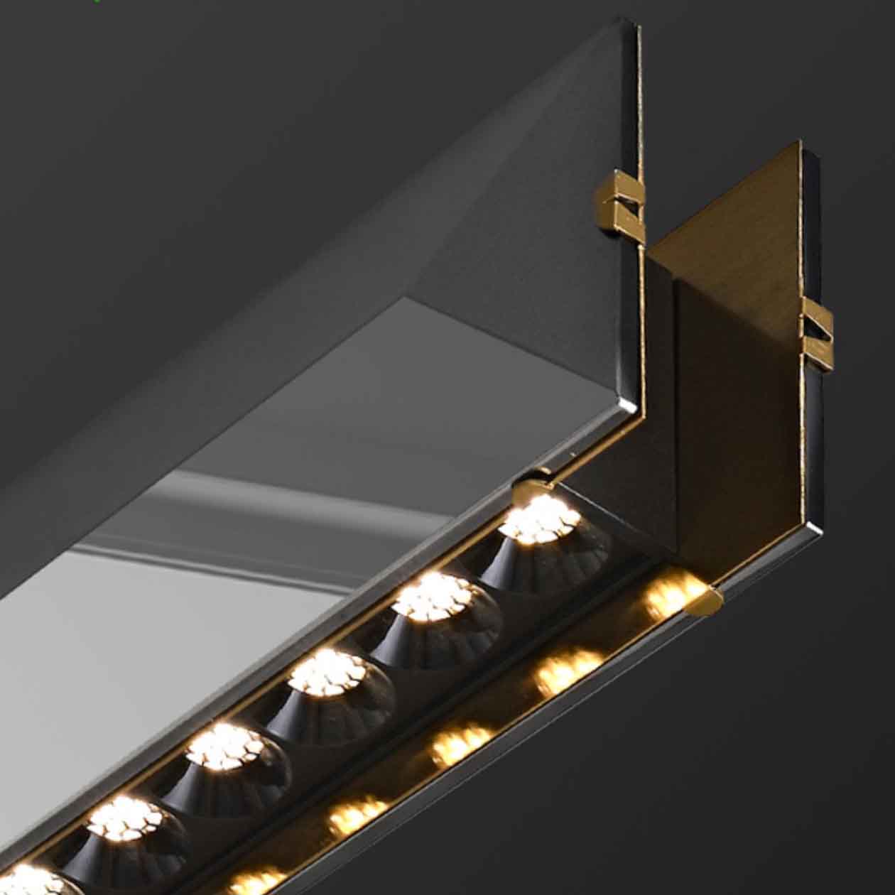 Реечный, рядный светильник STANLEY LONG L138 by ImperiumLoft