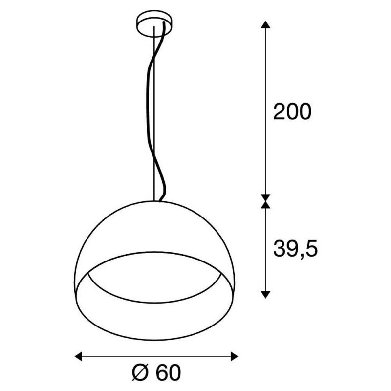 Подвесной светильник SLV 133896