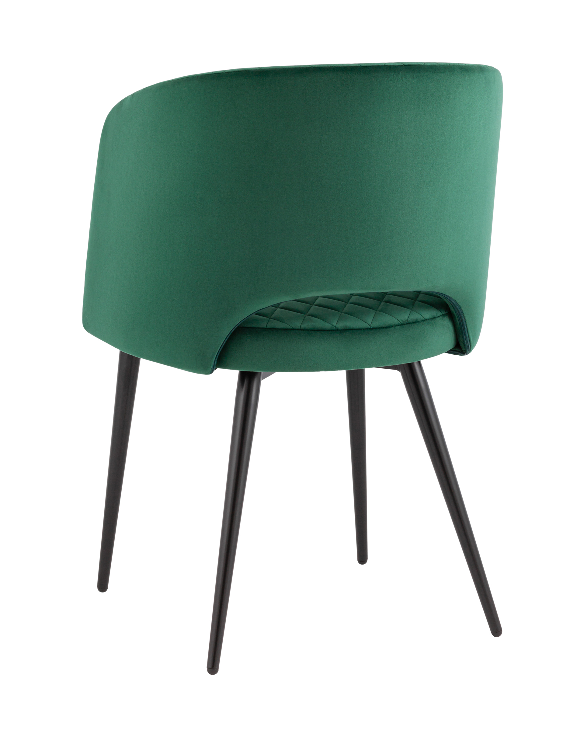 Стул-кресло Дарелл велюр зелёный Stool Group