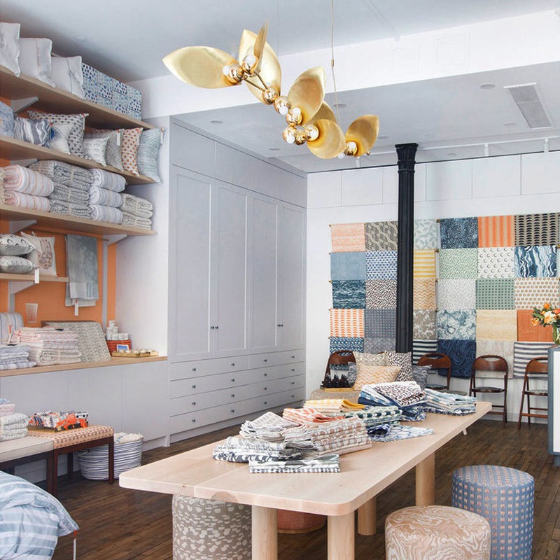 Подвесная люстра LAVRA A7 Латунь+Мокоо by ImperiumLoft