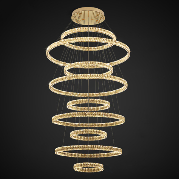 Подвесная люстра BERTOLDA B COMBO D40+90+50+100+60+110+70+120+80 by ImperiumLoft