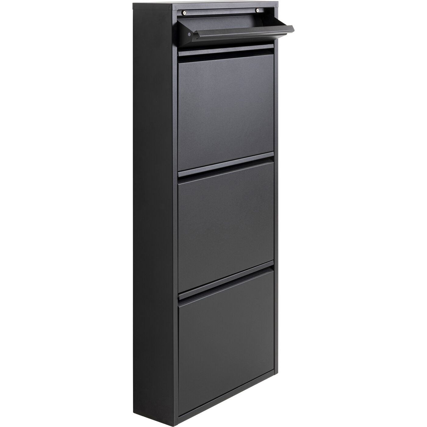 Обувница Caruso 3 Plus 1 Black (MO) KARE 70636