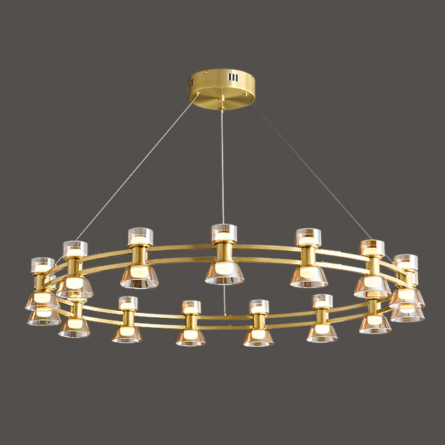 Подвесная люстра BLASIUS D103 Brass by ImperiumLoft