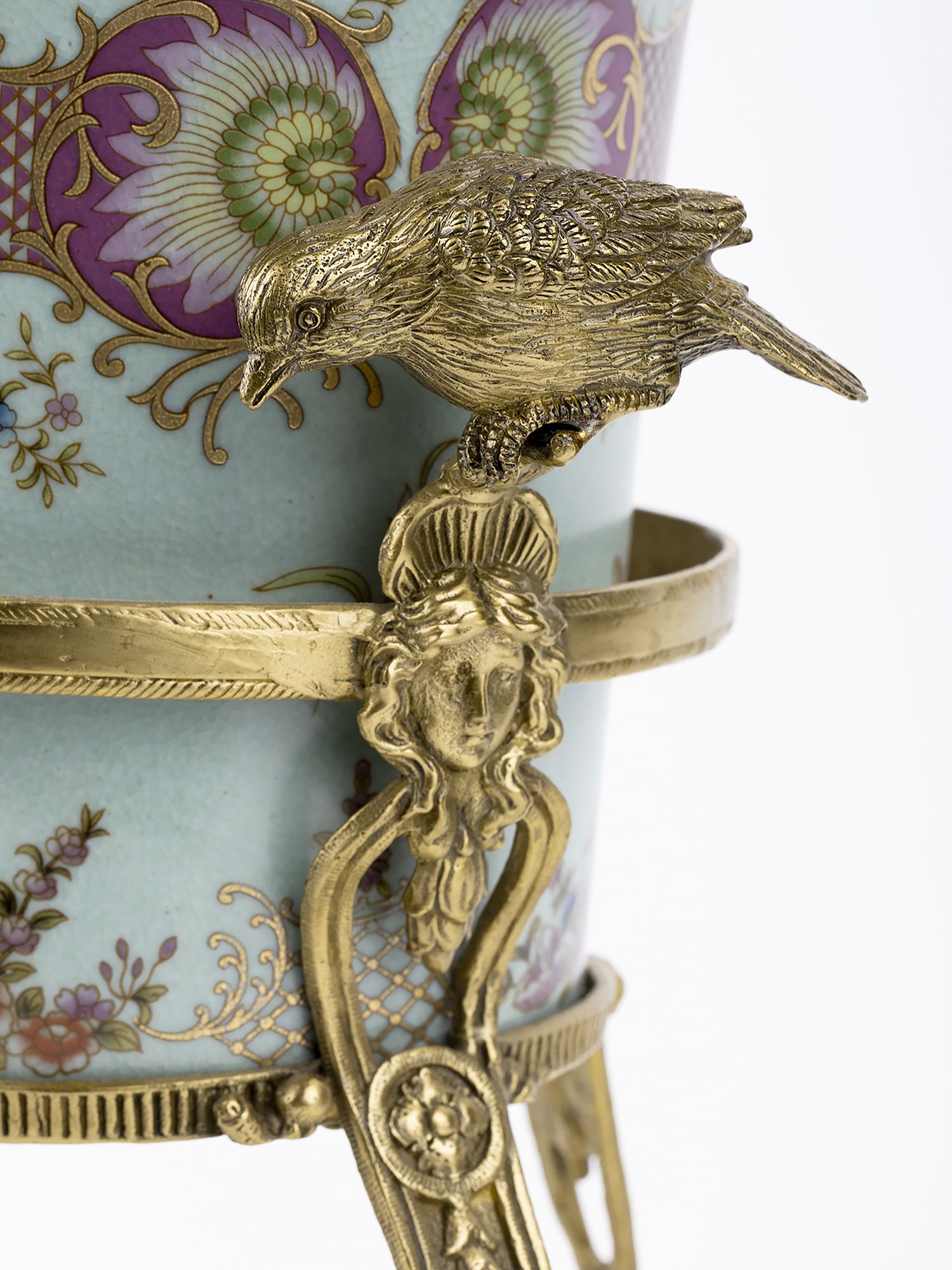 Ваза на ножках Glasar D885HC/LG3042K