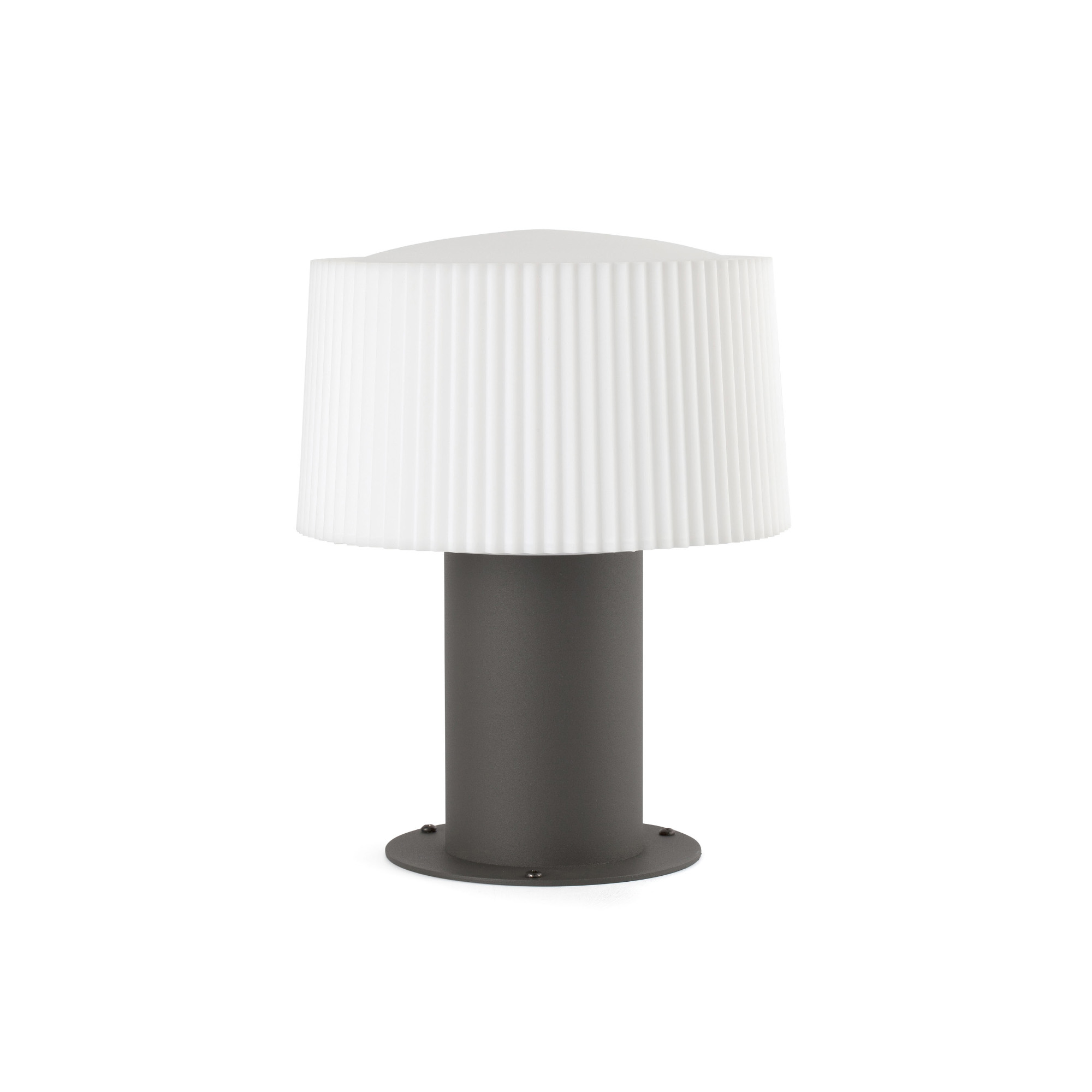 Напольный уличный светильник Muffin темно-серый 1XE27 MAX 15W Faro