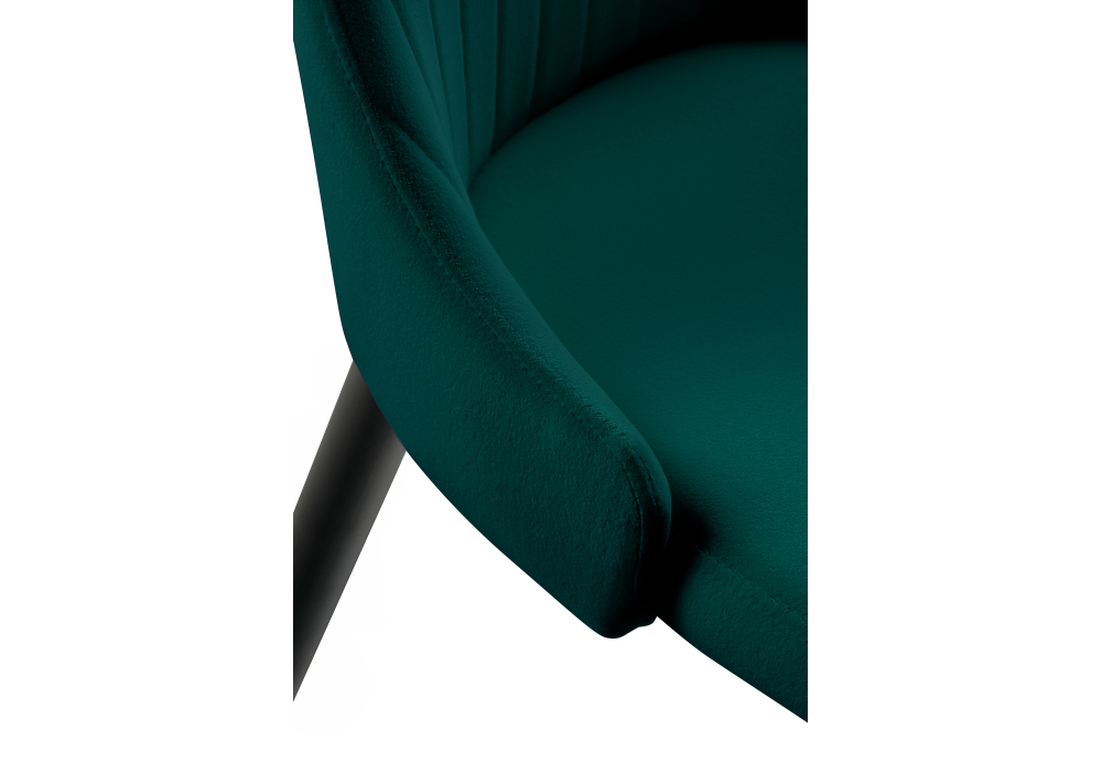 Стул Woodville Kora green / black 15096