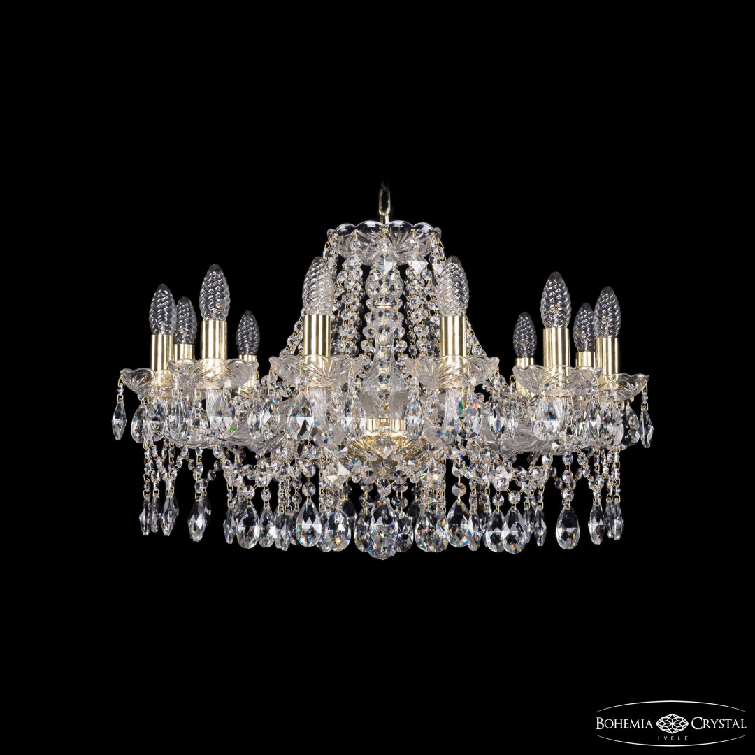 Люстра хрустальная 1413/12/220 G