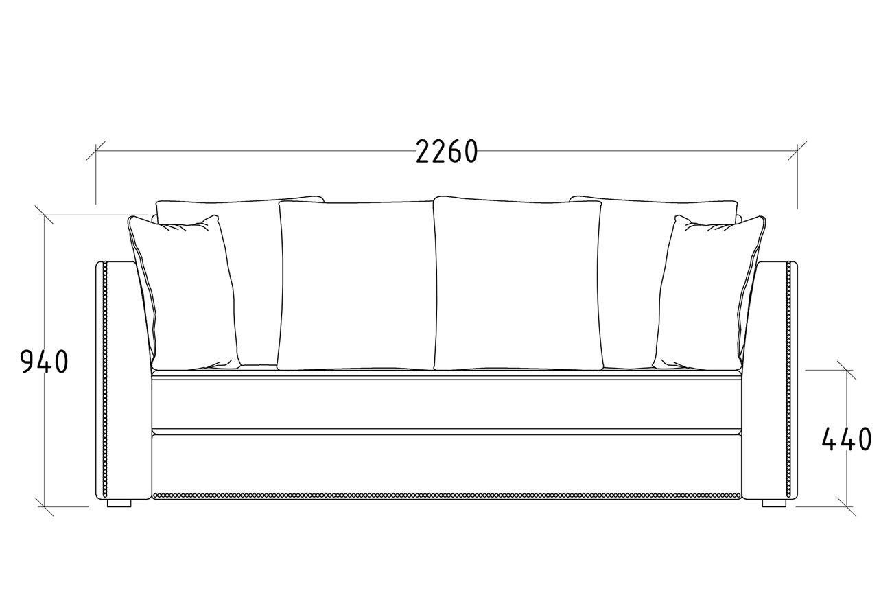 Диван Mores трехместный раскладной бирюзовый Garda Decor MORES2K-БИРЮЗА-Bel36