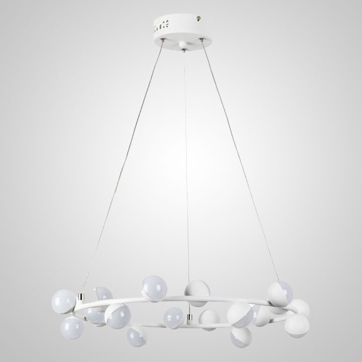 Подвесная люстра AQUATIO L18 Black by ImperiumLoft