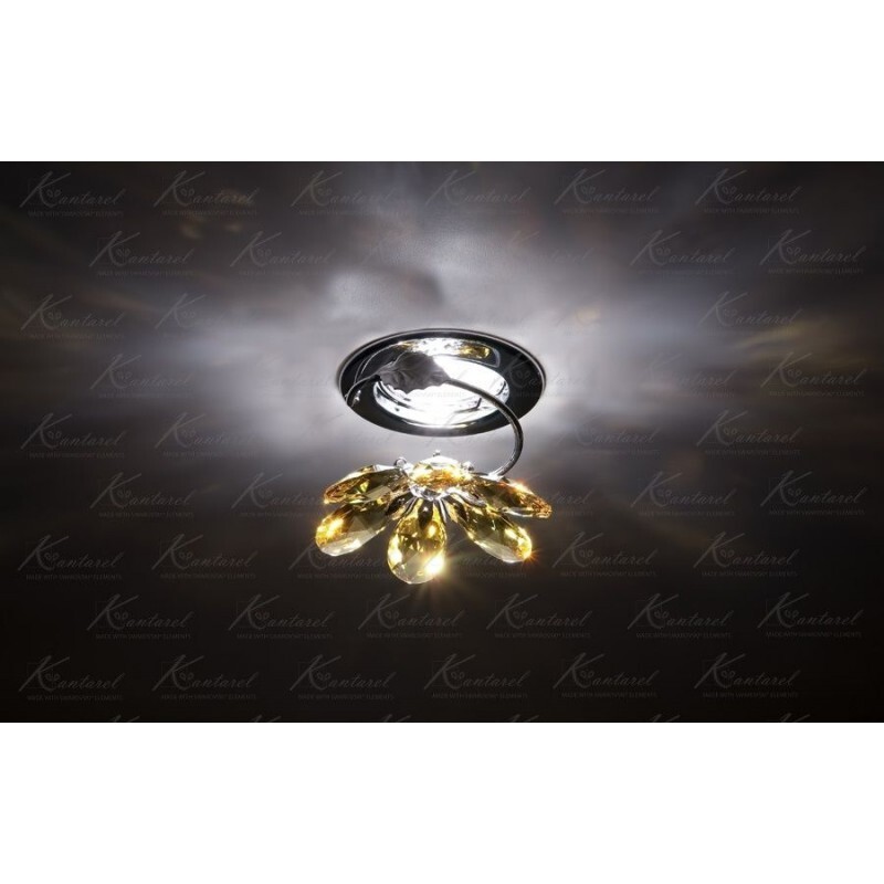 Встраиваемый светильник Kantarel BLOSSOM CD 015.3.2/10 lt topaz