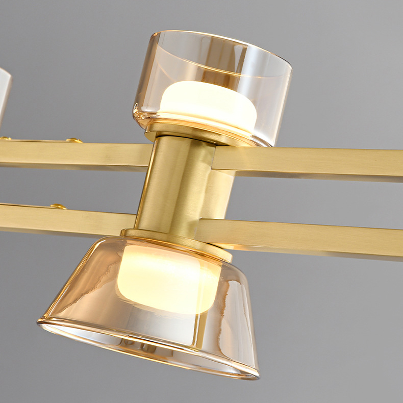 Подвесной светильник BLASIUS LONG L102,5 Brass by ImperiumLoft