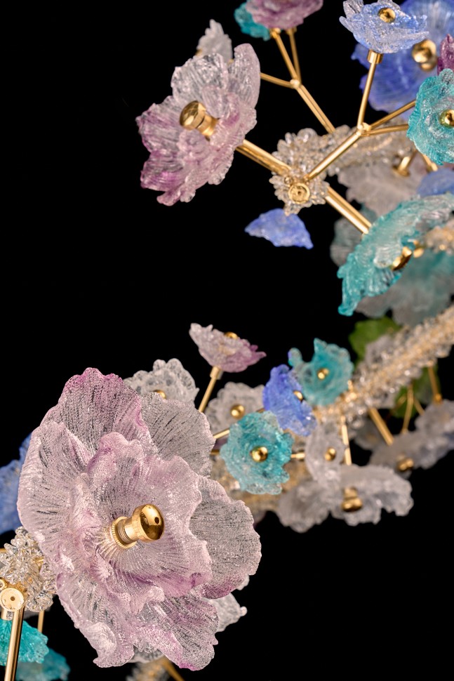 Люстра подвесная Fluorite FL1095-24P