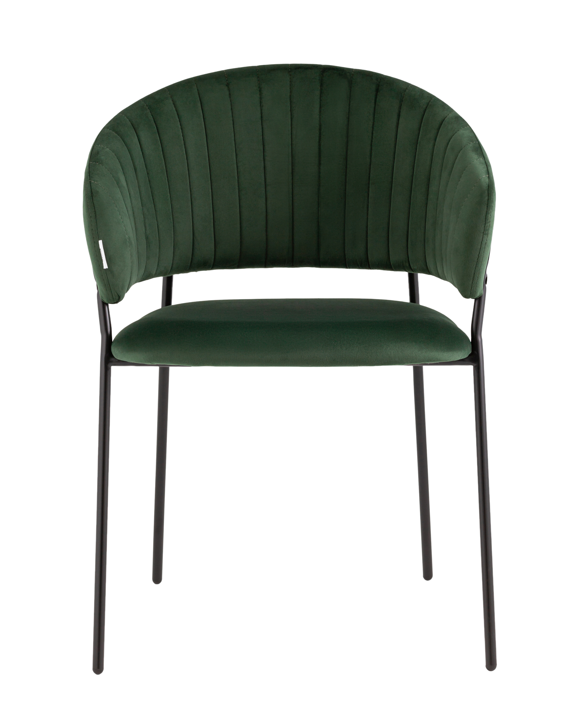Стул Бруно велюр зелёный Stool Group