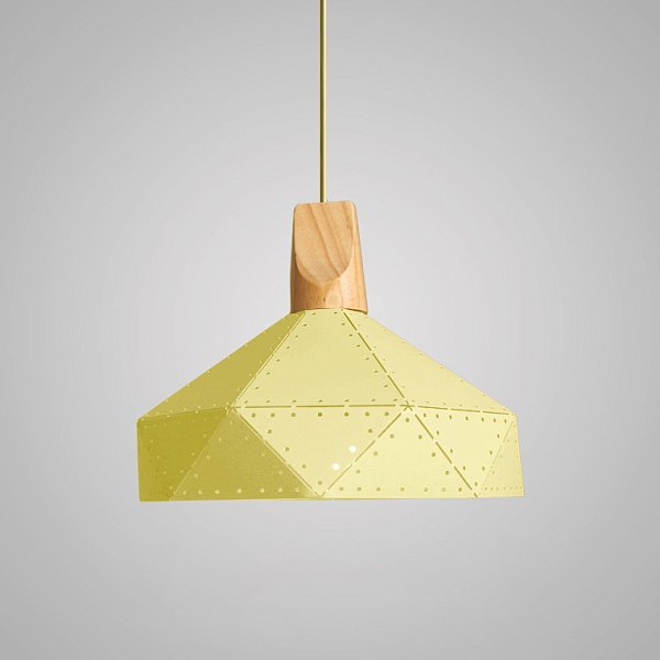 Подвесной светильник EDGE D30 B Yellow by ImperiumLoft