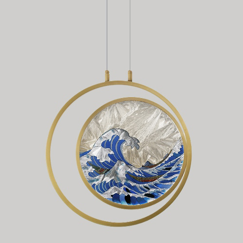 Подвесной светильник AKIRA WAVE ONE by ImperiumLoft