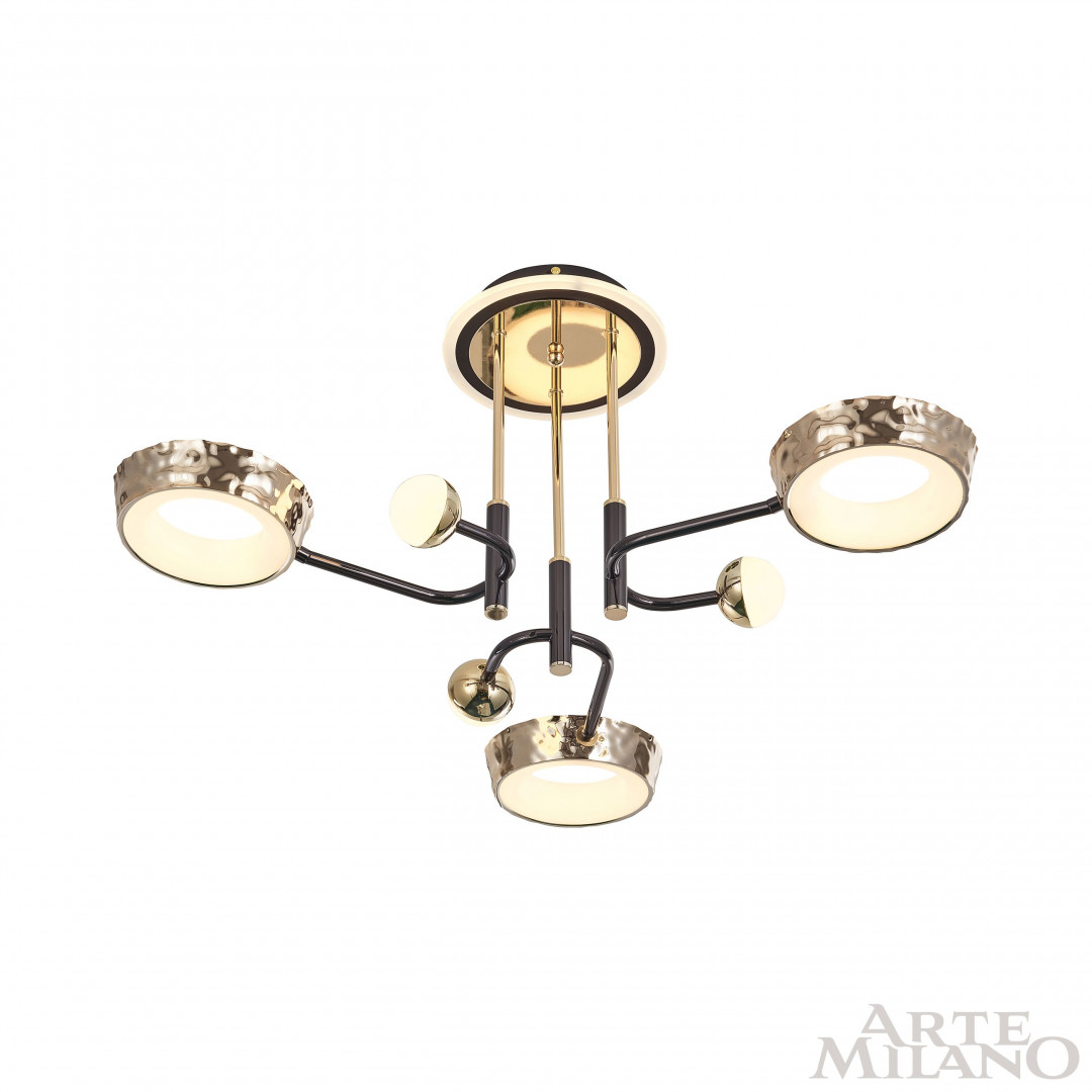 Люстра светодиодная 273210/6 BK/GD Arte Milano