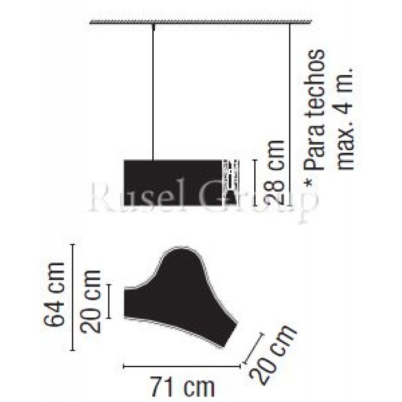 Подвесной светильник Vibia Ameba 2215