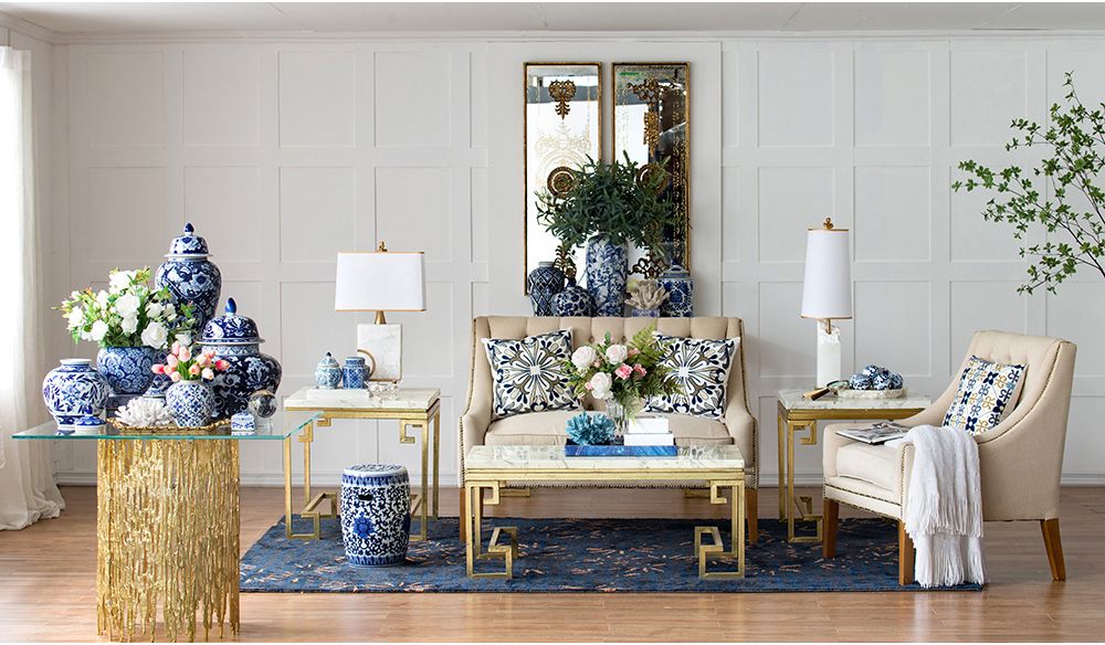 Столик акцентный Glasar D69818