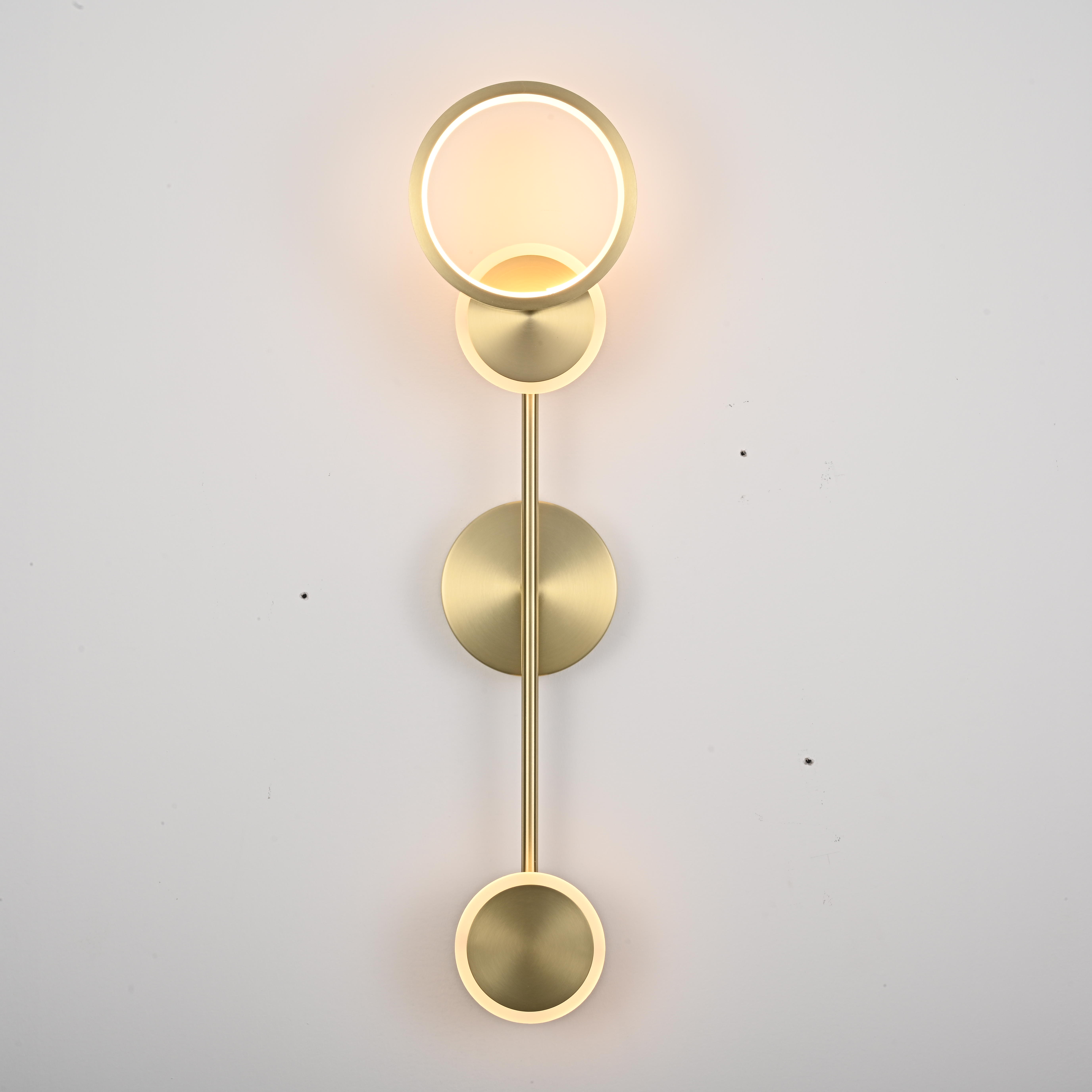 Настенный светильник ZINGY B Brass by ImperiumLoft