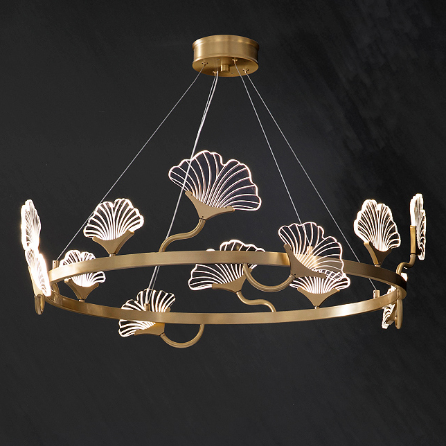 Светодиодная люстра с кольцевым каркасом SELVI B D85 by ImperiumLoft