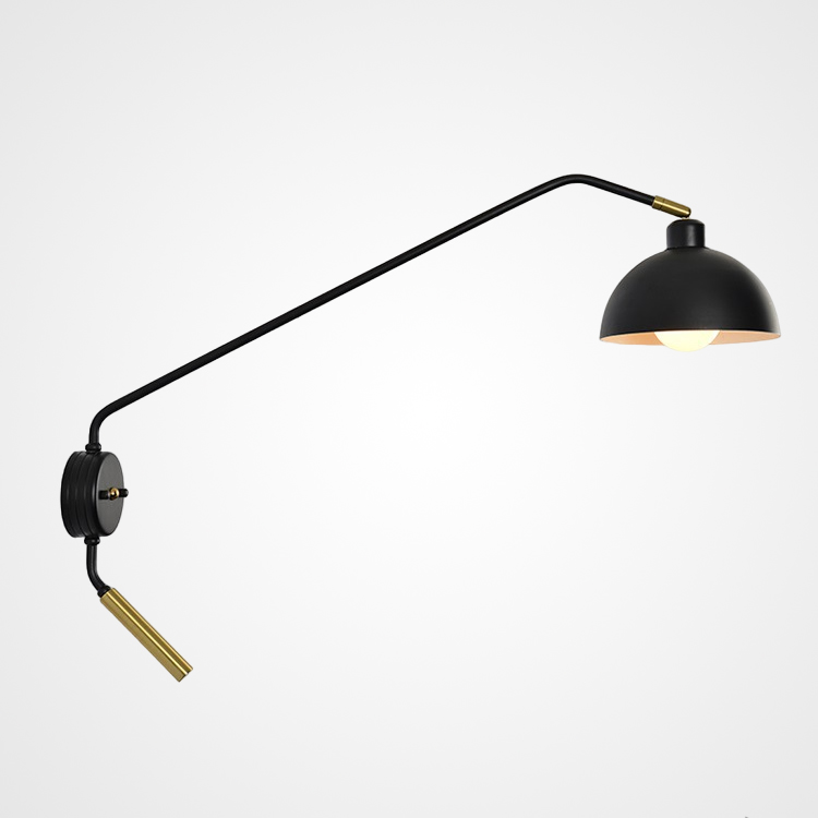 Настенный светильник TEODINE L80 Black by ImperiumLoft