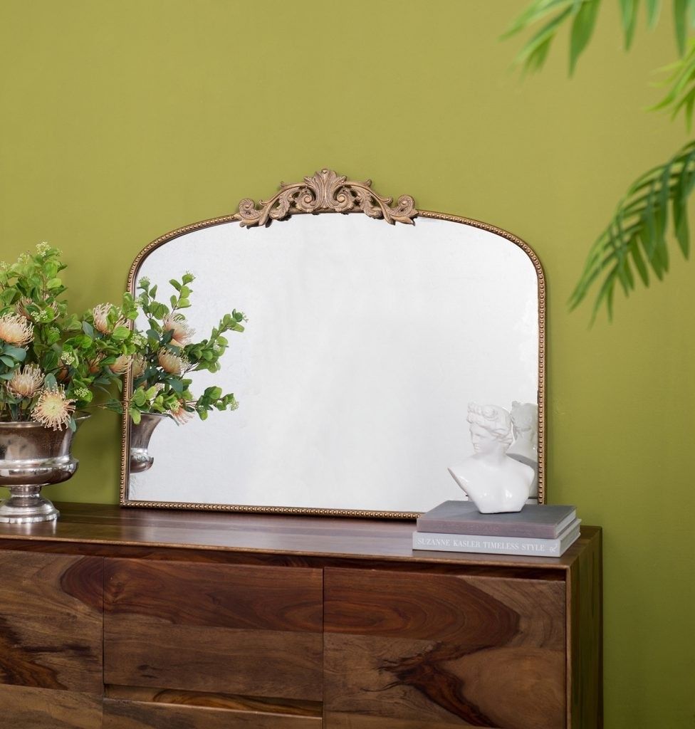 Зеркало настенное Glasar 82193-GOLD-DS