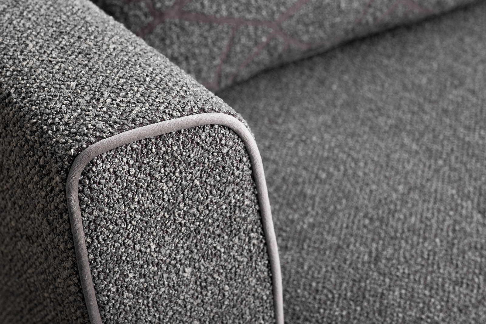 Диван Marco трехместный раскладной серый Garda Decor MARCO 2K-СЕРЫЙ-Flona SER+Buta SER+Colton032-SER