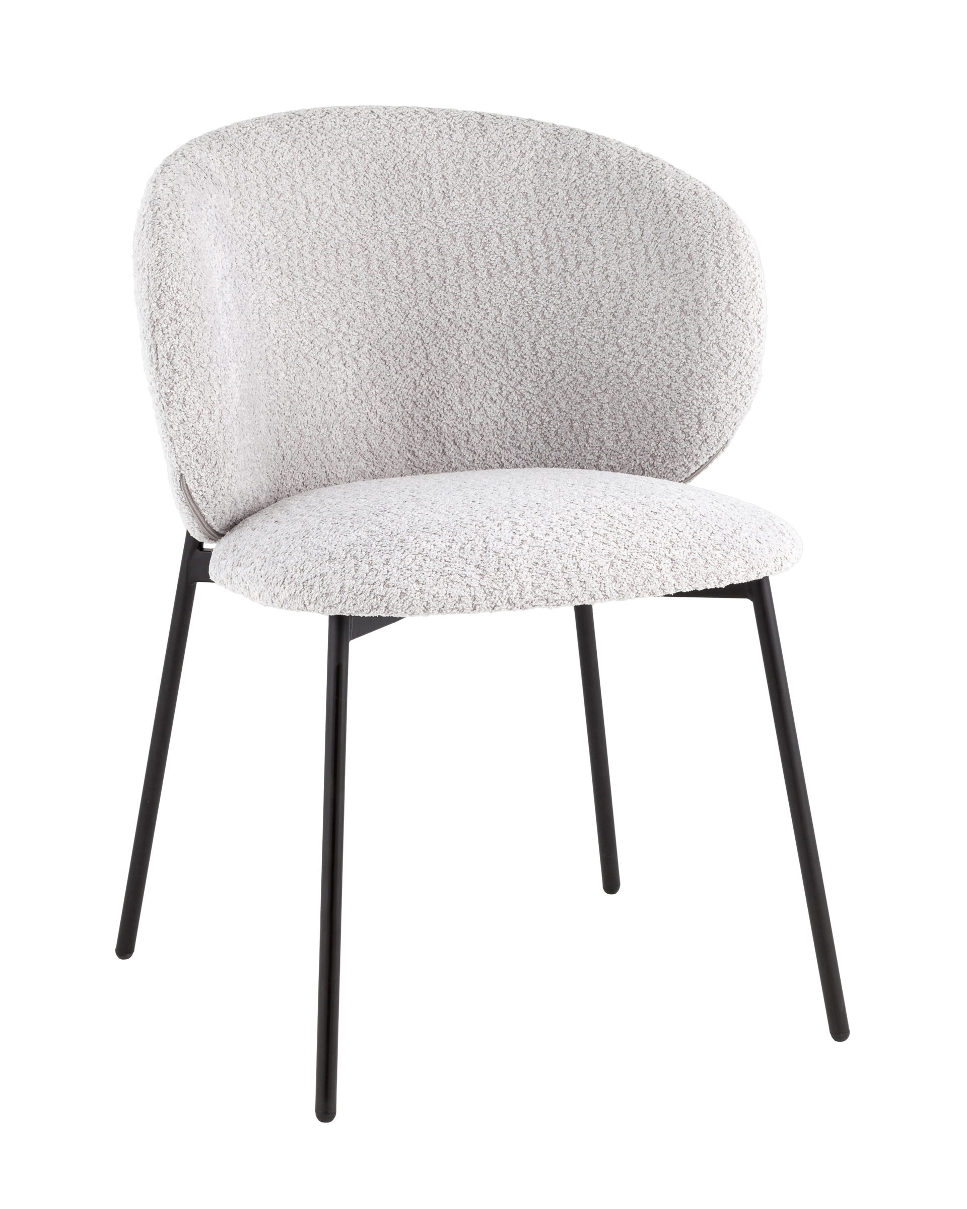 Стул Блейз букле светло-серый Stool Group